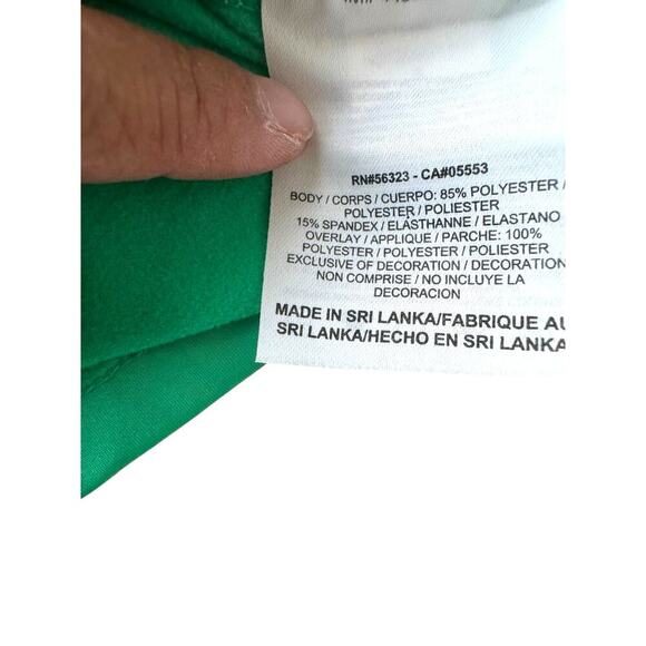 Nike Pro Half-Zip Long Sleeve Fitted Training Top Women’s Small Green Black - Picture 6 of 7